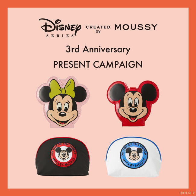 MOUSSY（マウジー）スペシャルコレクション「Disney SERIES CREATED by MOUSSY」2021 SUMMER COLLECTIONの3枚目の画像