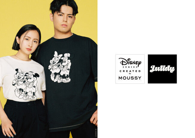 MOUSSY（マウジー）スペシャルコレクション「Disney SERIES CREATED by MOUSSY」よりYouTuber「JULIDY（ジュリディ）」コレクションを発売！の1枚目の画像