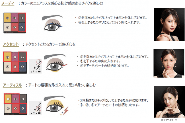 もっと自由に、プレイフルに。スイッチカラー。「コフレドール　アーティクリエーター　アイ&フェイス」2019年11月16日（土）数量限定発売の6枚目の画像