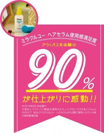 桐谷美玲さん出演CMで話題のヘアケアブランドダイアン　「ミラクルユー」から、春限定『サクラ』が登場！の13枚目の画像