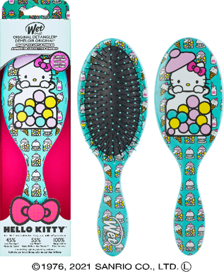 日本を代表するハローキティと全米で大人気の「WetBrush(R)️(ウェットブラシ)」がコラボしたヘアブラシが新登場！の5枚目の画像