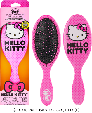 日本を代表するハローキティと全米で大人気の「WetBrush(R)️(ウェットブラシ)」がコラボしたヘアブラシが新登場！の6枚目の画像