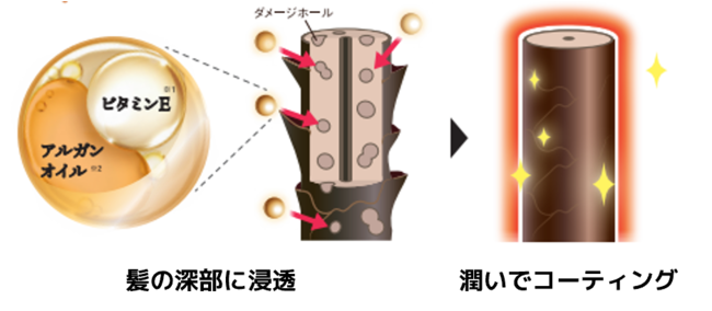 夜の贅沢なダメージ補修に。 3年連続即完売の「エクストラナイトリペア」が今年も登場！ リッチなウルつや実感のナイトリペアヘアマスクは増量して再登場の3枚目の画像