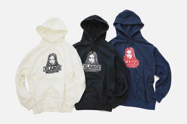 XLARGE×X-girlのコラボレーションアイテムがcalif SHIBUYA限定で発売の2枚目の画像