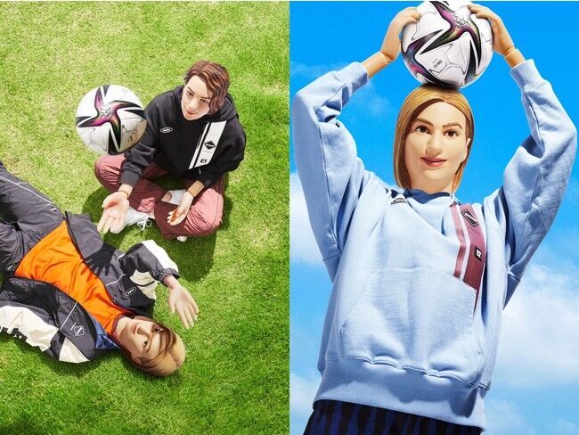 X-girlがF.C.Real Bristolとの初コラボレーションコレクションを発売の1枚目の画像