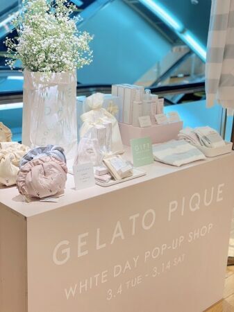 「gelato pique (ジェラート ピケ )」銀座三越店にて”WHITE DAY POP-UP SHOP ” 3/4（水）-3/14（土）開催中！の5枚目の画像