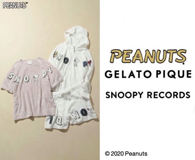 「gelato pique (ジェラート ピケ )」大人気PEANUTSコラボレーションのルームウェアを5月14日(木)に発売！の1枚目の画像