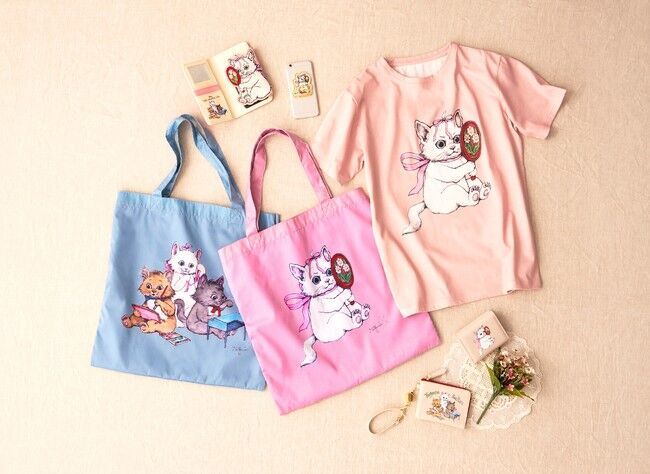 新コレクション「Disney ARTIST COLLECTION by YUKO HIGUCHI」登場 『おしゃれキャット』をモチーフにしたアイテムが4月27日（火）より順次発売の1枚目の画像