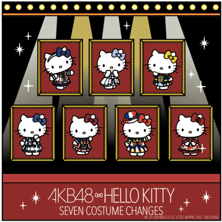 AKB48 15周年記念コラボグッズ第12弾！！ HELLO KITTY × AKB48をオサレカンパニーがプロデュースの2枚目の画像