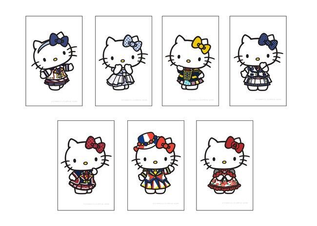 AKB48 15周年記念コラボグッズ第12弾！！ HELLO KITTY × AKB48をオサレカンパニーがプロデュースの12枚目の画像