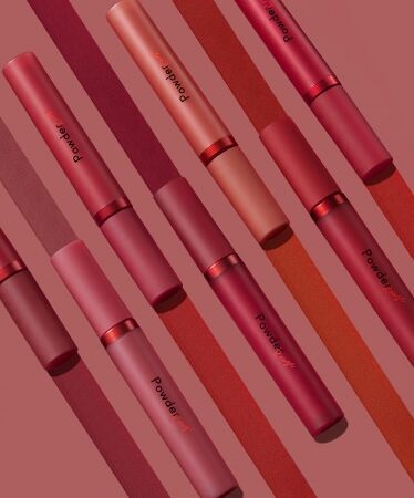 レッドの魔法でレディに色づく、濃密なマットリップPowder Rouge Tint  『パウダールージュティント』2020年2月1日 発売予定の1枚目の画像