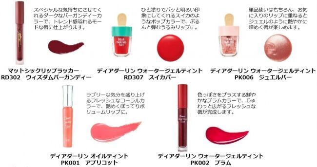 あなたのお気に入りもきっと見つかる！愛されベストリップ　Best Loved Tint Mini Set『ミニリップキット　ベストラブ』2020年4月29日 オンライン数量限定発売予定の3枚目の画像