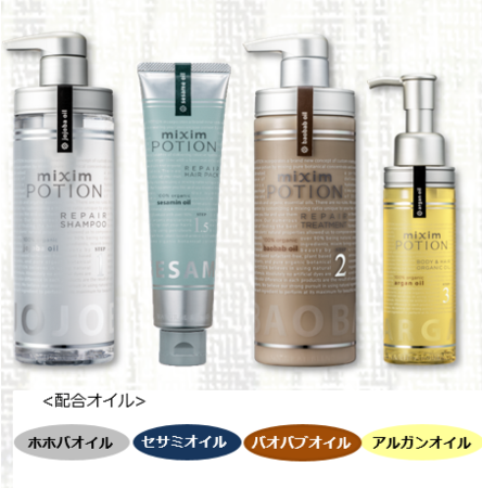 高機能オーガニックヘアケア『mixim POTION』より数量限定セット「mixim POTION CLAY」が発売！の4枚目の画像