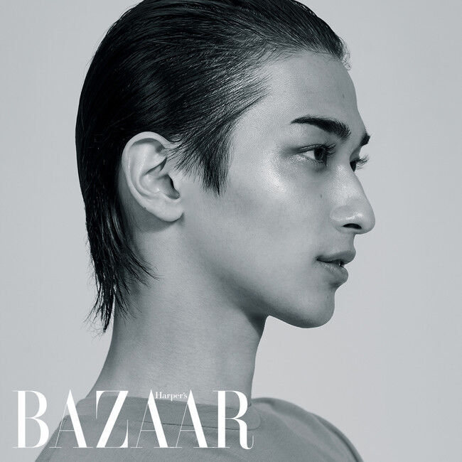 11月19日発売「Harper's Bazaar」で、横浜流星が「NARS 2020HOLIDAY COLLECTION」で70年代のムードを表現。スペシャルムービーも公開！の9枚目の画像