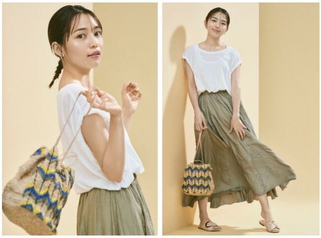 Qoo10特集 「June Style with川口春奈」OPEN「LADY FOR SUMMER. さあ、夏の準備。」の1枚目の画像