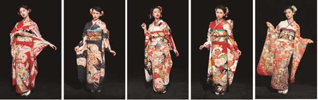 TVCMが話題の女優・浜辺美波さん着用モデルも！　京都きもの友禅 「令和」を彩る最新振袖コレクションの5枚目の画像