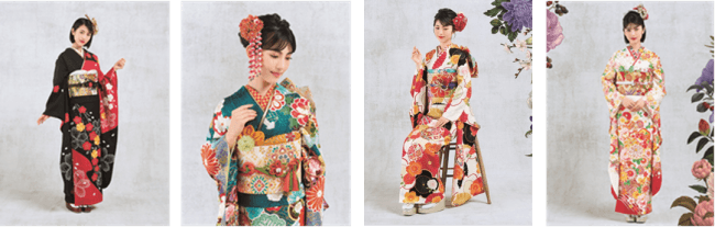 TVCMが話題の女優・浜辺美波さん着用モデルも！　京都きもの友禅 「令和」を彩る最新振袖コレクションの3枚目の画像