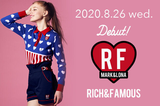 MARK & LONAからミレニアルズに向けプロデュースされたレディースコレクション、RICH & FAMOUS が登場の1枚目の画像