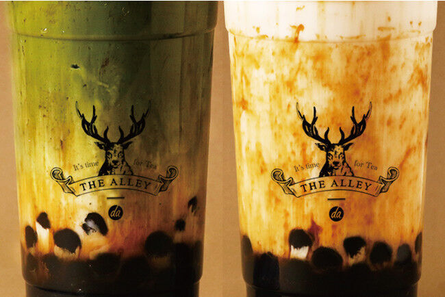 お茶に恋をする本格派ティーストア「THE ALLEY」より、待望の黒糖タピオカシリーズに“Lサイズ″が12月26日（土）より登場！の2枚目の画像