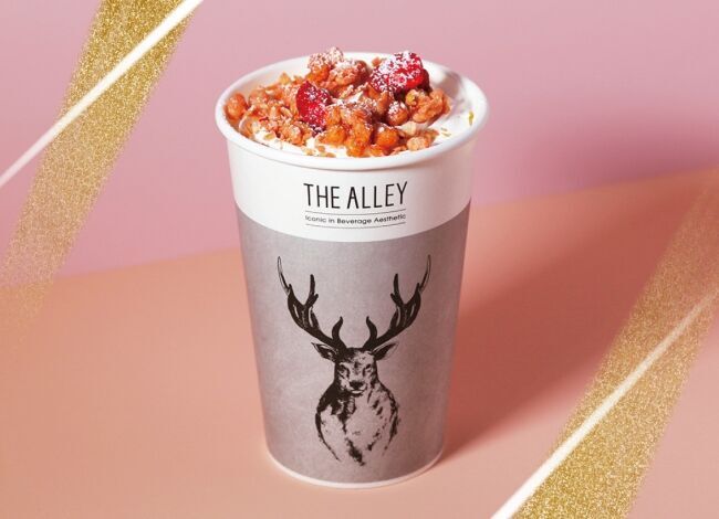 お茶に恋をするティーストア”THE ALLEY”が、クリスマスドリンク「Sweet Berry Christmas シリーズ」を12/14からSTART！の3枚目の画像