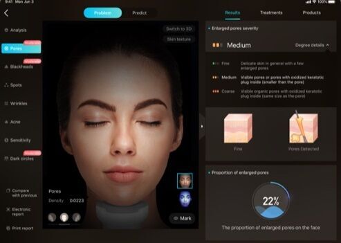 世界22億DLの自撮りアプリ「BeautyPlus」を開発するMeituの技術を集結！AI肌診断機器「MeituEve」、ついに日本の美容サロンに登場　この春より日本展開を正式スタート！の1枚目の画像