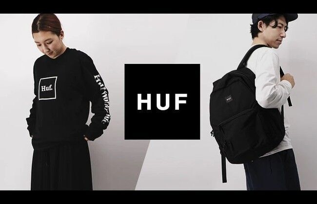 スケボーで注目のスケーターブランド『HUF（ハフ）』をU-STREAMで7/28(木)より取り扱い開始！の1枚目の画像