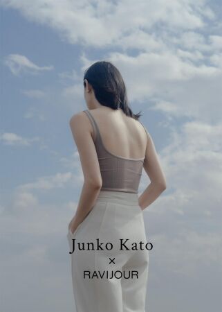 Junko Kato x RAVIJOUR、待望のコラボが再び！即完売となった大人気のタンクトップをリニューアルし再販売。の1枚目の画像