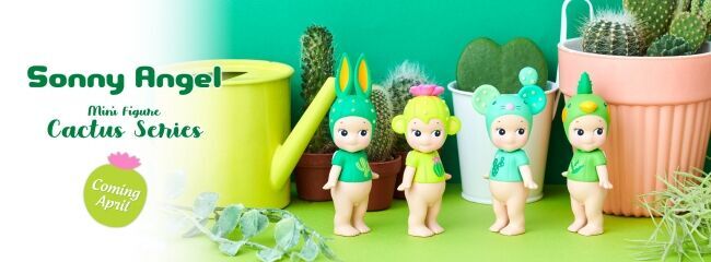 サボテンをまとったソニーエンジェルが登場!!『Sonny Angel mini figure Cactus Series』発売決定!!の1枚目の画像