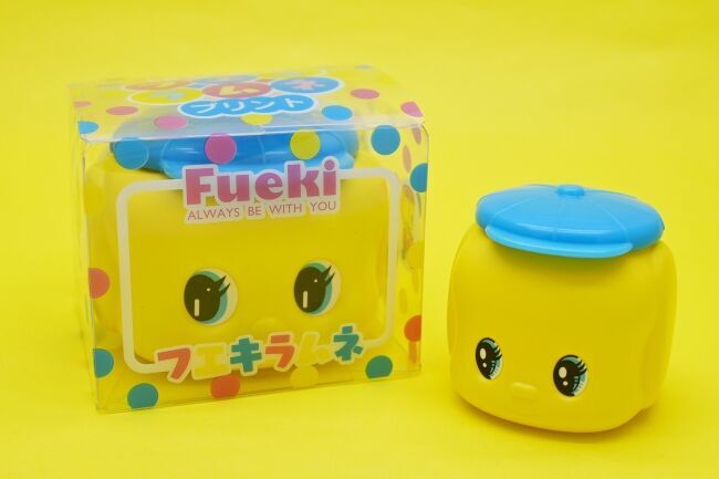 【関西限定】水色帽子のフエキくん！ご当地土産「フエキプリントラムネ」新発売の6枚目の画像