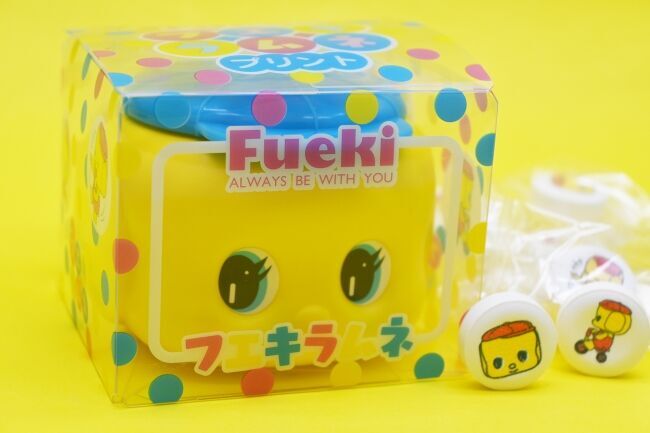 【関西限定】水色帽子のフエキくん！ご当地土産「フエキプリントラムネ」新発売の1枚目の画像