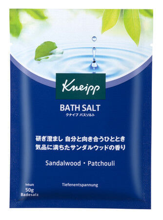 クナイプ バスソルト サンダルウッドの香り　自分と向き合う、やすらぎの時間。神秘の香木サンダルウッドの香りで五感を研ぎ澄ますようなバスタイムを。の3枚目の画像