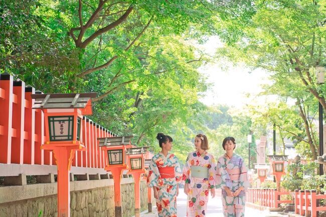 暑い日も涼やか浴衣で楽しもう！京都着物レンタル夢館の「お得な夏キャンペーン」でさらに夏休みも充実！の6枚目の画像
