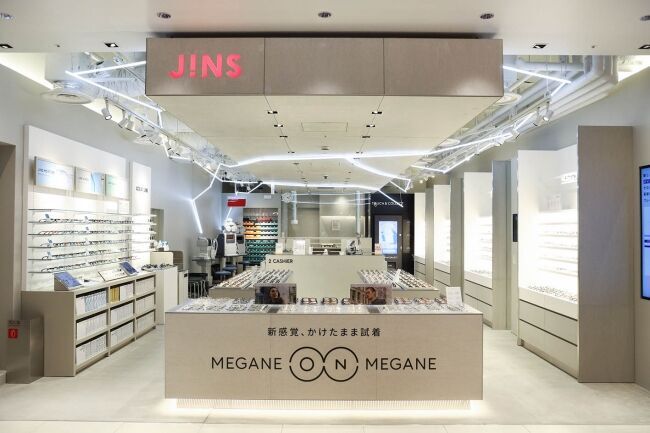 JINSのテクノロジーを結集した次世代型店舗　「JINS渋谷パルコ店」11月22日（金）オープンの1枚目の画像