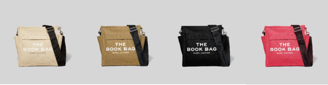 マーク ジェイコブスから、ブックにちなんだオーバーサイズグラフィックが愛らしい新作バッグ「THE BOOK BAG」が原宿のBOOKMARCにて先行販売！の2枚目の画像