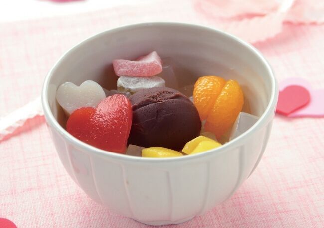 今年のバレンタインは”和菓子”で差をつけよう！「ショコラあんみつ」を2月2日(日)より期間限定で販売いたします。の1枚目の画像
