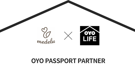 株式会社medeluが、「OYO PASSPORT」サービス特典をアップデート！の1枚目の画像