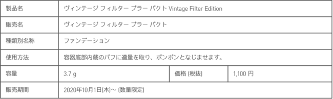 イニスフリーから秋の限定コレクション『Vintage Filter Edition』が登場 !の7枚目の画像