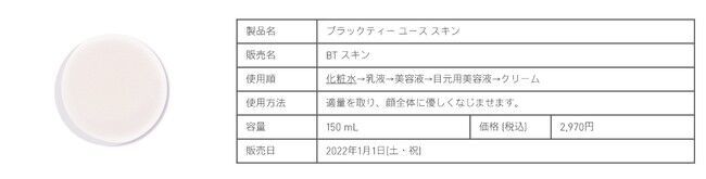 自分の肌未来を描こう*1 、美のポテンシャルをあげる2022 発酵した美容茶葉を使用した、人気のエイジングケア*1ライン 『ブラックティー ライン』から化粧水と乳液が登場！の6枚目の画像