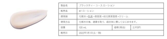 自分の肌未来を描こう*1 、美のポテンシャルをあげる2022 発酵した美容茶葉を使用した、人気のエイジングケア*1ライン 『ブラックティー ライン』から化粧水と乳液が登場！の7枚目の画像