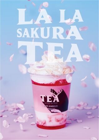 3月16日（月）より、LA発のティーブランド「ALFRED TEA ROOM」から「桜」をイメージした淡いピンクの限定メニューが登場！の1枚目の画像