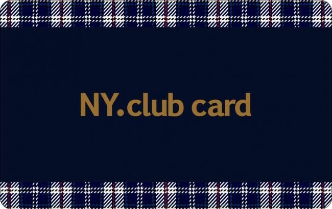 2019年12月2日（月）～2020年1月5日（日）の期間、全国のニューヨーカーショップで『NY.club card ウェルカムキャンペーン』を開催！の2枚目の画像