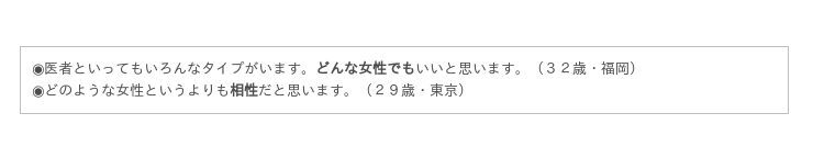 医者と出会いたい女性必見！出会った場所・上手な付き合いかたを“医者と付き合った経験のある女性”へアンケート調査の25枚目の画像