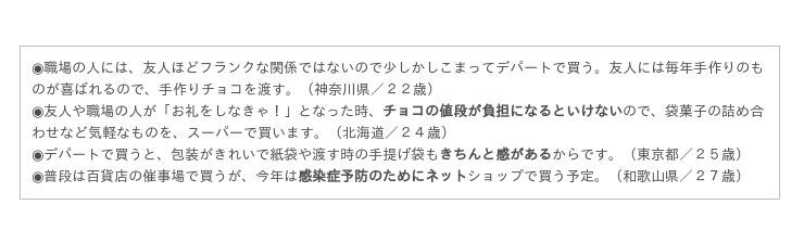 20代独身女性へ意識調査！バレンタインデーは“あってもなくてもよい”が48.6％の13枚目の画像