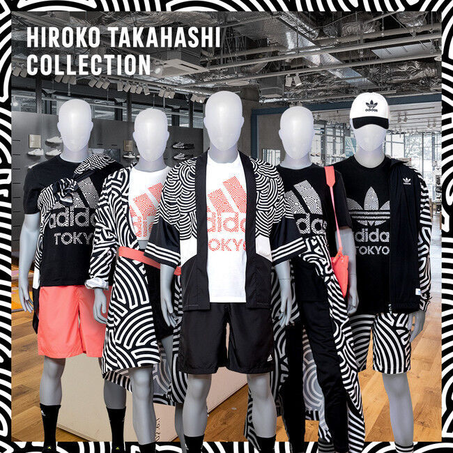 アディダス初の法被ジャケットと浴衣ジャケットが登場『HIROKO TAKAHASHI COLLECTION』アーティスト・高橋理子氏が描くグラフィックが存在感を放つ、全89アイテムを販売開始の12枚目の画像