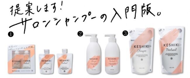 「ロフト ベストコスメ 2019」シャンプー＆トリートメント部門に、サロンヘアケアブランド「KESHIKI（ケシキ）」が選出されました。の2枚目の画像