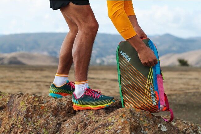 HOKA ONE ONEとCotopaxi が初コラボレーション！HOKAの最軽量トレイルランニングシューズ「HOKA × Cotopaxi TORRENT 2」を3月30日より発売。の1枚目の画像