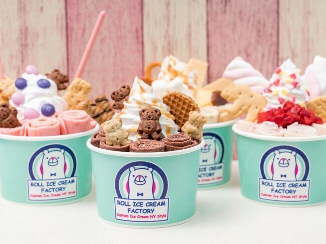 ロールアイス専門店「ロールアイスクリームファクトリー」が創業２周年を記念して6月21日よりおすすめメニューの“総選挙”を実施！優勝メニューはレギュラー化予定！の3枚目の画像