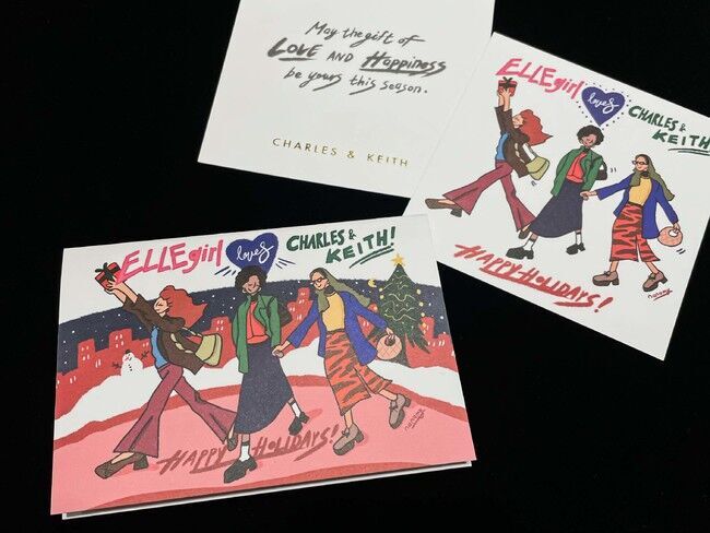 ホリデーシーズン限定のギフトボックスと新作バッグが12月1日発売開始　イラストレーター描き下ろしメッセージカードをプレゼントの2枚目の画像