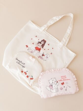 mikko illustrations×HONEY SALON　とびっきりキュートなコラボレーション商品発売！の5枚目の画像