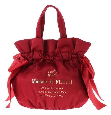 【Maison de FLEUR】チャームサイズのダブルリボントートバッグに願いを込めて…『おうちX’mas』を華やかに彩るクリスマスチャームが登場の12枚目の画像